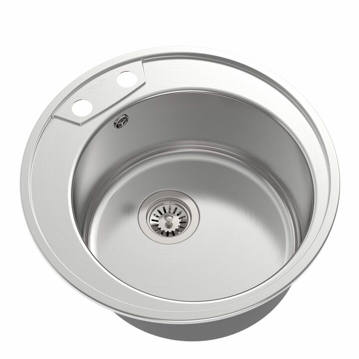 Oulin OL-R510 Кухонная мойка из нержавеющей стали, сатин