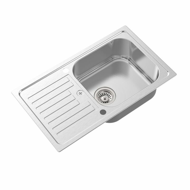 Oulin OL-Y101 Кухонная мойка из нержавеющей стали, сатин