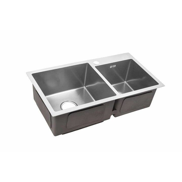 PR 7843 Disparity Кухонная мойка из нержавеющей стали, сатин