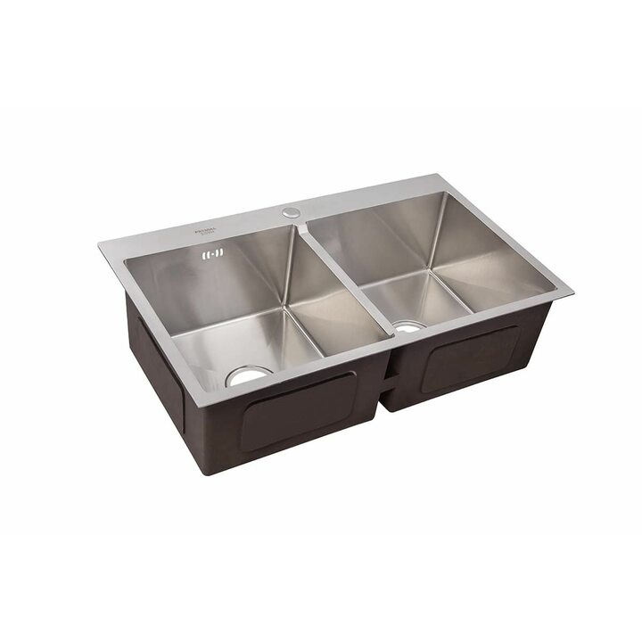 PR 8350 Bowls Кухонная мойка из нержавеющей стали, сатин