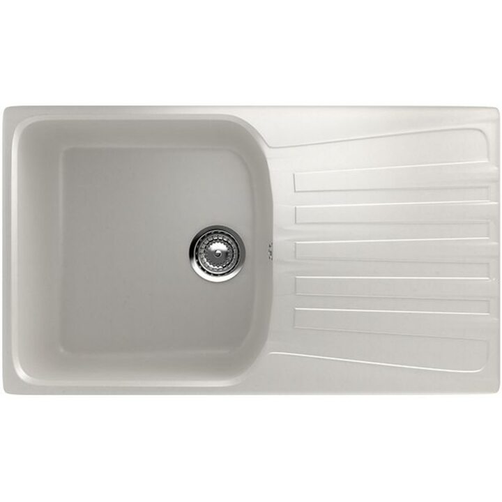 ULGRAN U-203 Кухонная мойка из искусственного камня, 331 Белый