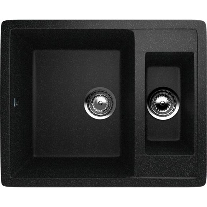 ULGRAN U-106 Кухонная мойка из искусственного камня, 308 Черный
