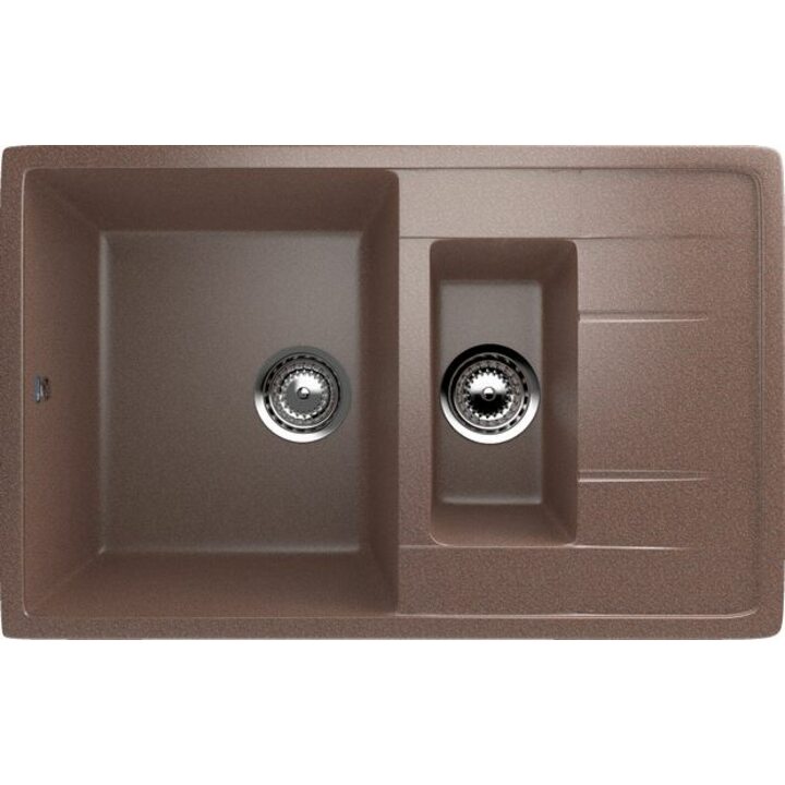 ULGRAN U-205 Кухонная мойка из искусственного камня, 307 Терракот