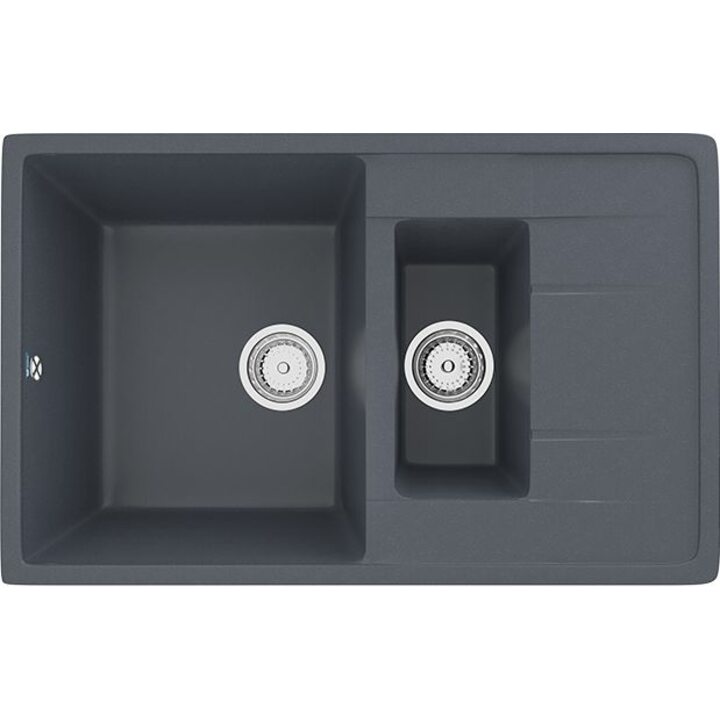 ULGRAN U-205 Кухонная мойка из искусственного камня, 343 Антрацит