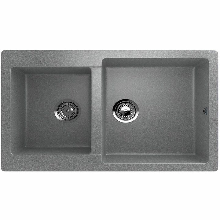 ULGRAN U-505 Кухонная мойка из искусственного камня, 342 Графитовый