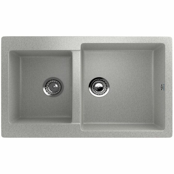 ULGRAN U-505 Кухонная мойка из искусственного камня, 310 Серый