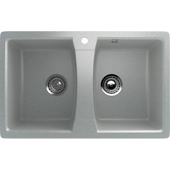 ULGRAN U-402 Кухонная мойка из искусственного камня, 310 Серый