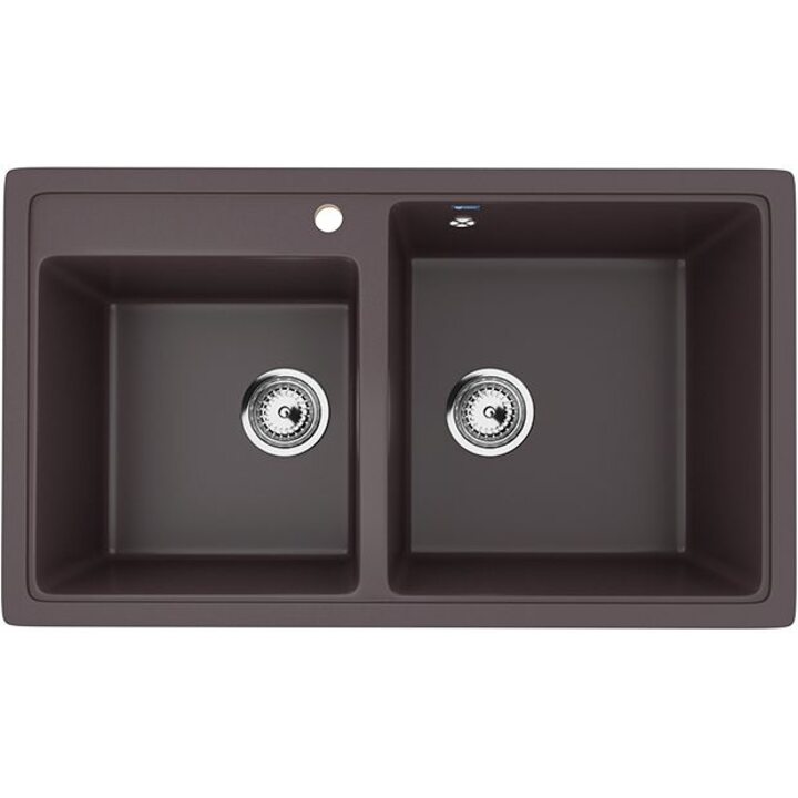 ULGRAN U-200 Кухонная мойка из искусственного камня, 345 Шоколад