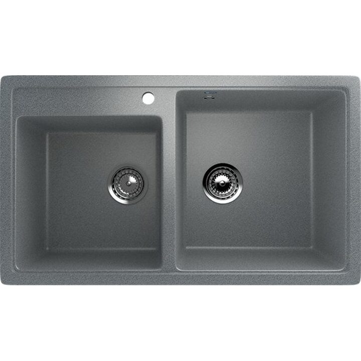 ULGRAN U-200 Кухонная мойка из искусственного камня, 309 Темно-серый