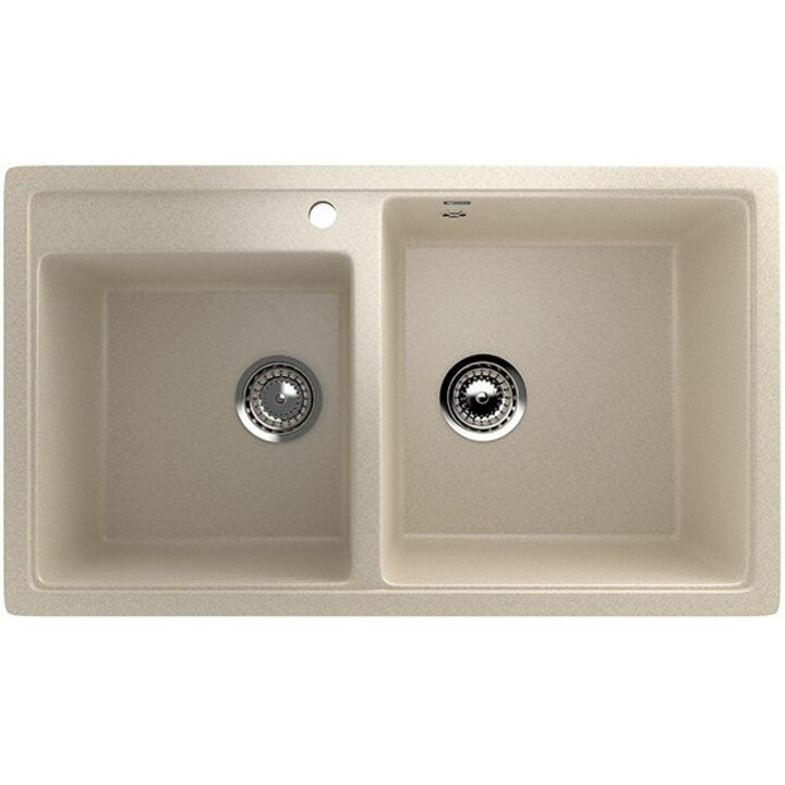 ULGRAN U-200 Кухонная мойка из искусственного камня, 328 Бежевый