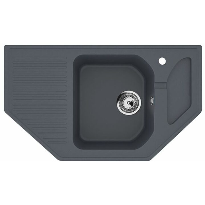 ULGRAN U-109 Кухонная мойка из искусственного камня, 343 Антрацит