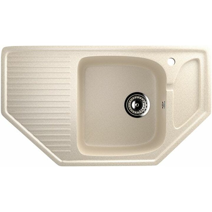 ULGRAN U-109 Кухонная мойка из искусственного камня, 328 Бежевый