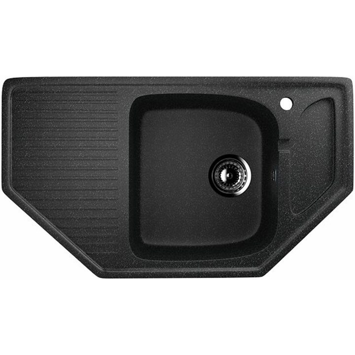 ULGRAN U-109 Кухонная мойка из искусственного камня, 308 Черный