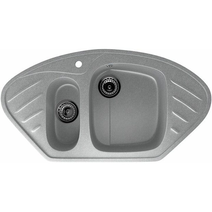 ULGRAN U-105 Кухонная мойка из искусственного камня, 342 Графитовый