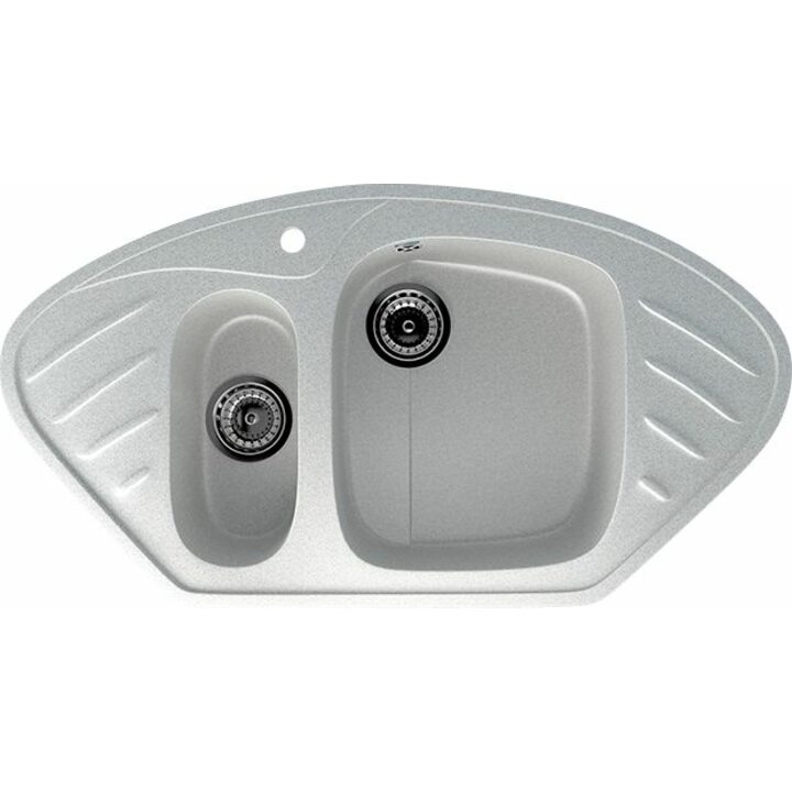 ULGRAN U-105 Кухонная мойка из искусственного камня, 310 Серый