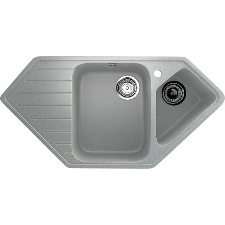 ULGRAN U-409 Кухонная мойка из искусственного камня, 310 Серый