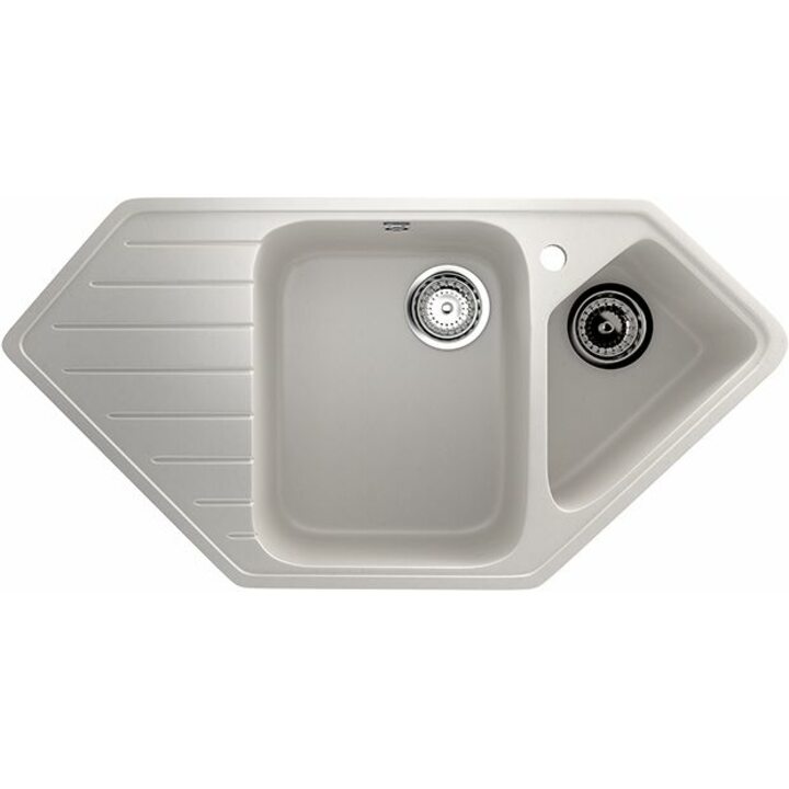 ULGRAN U-409 Кухонная мойка из искусственного камня, 331 Белый