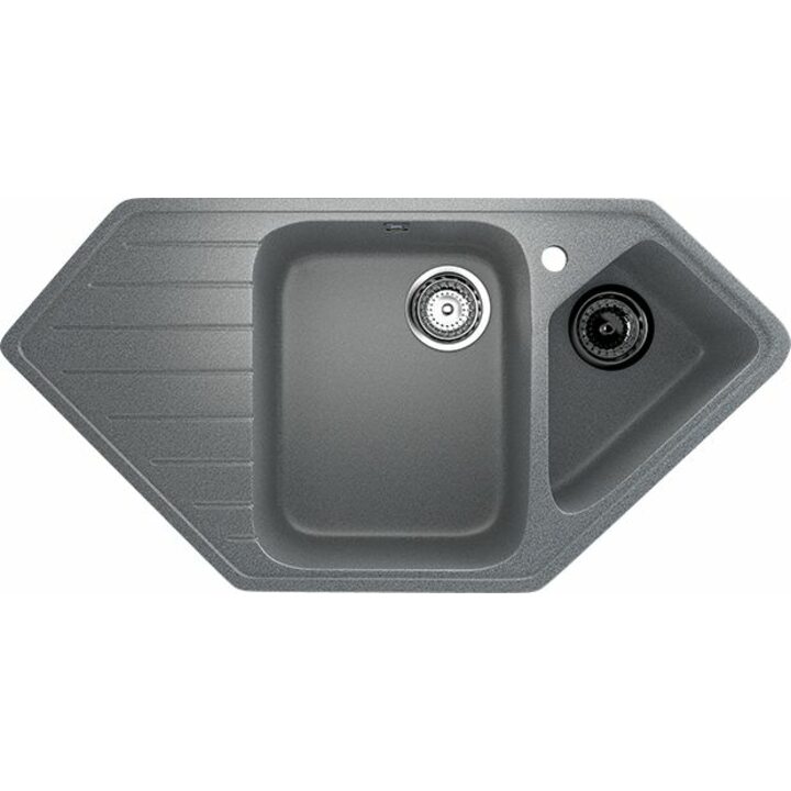 ULGRAN U-409 Кухонная мойка из искусственного камня, 309 Темно-серый