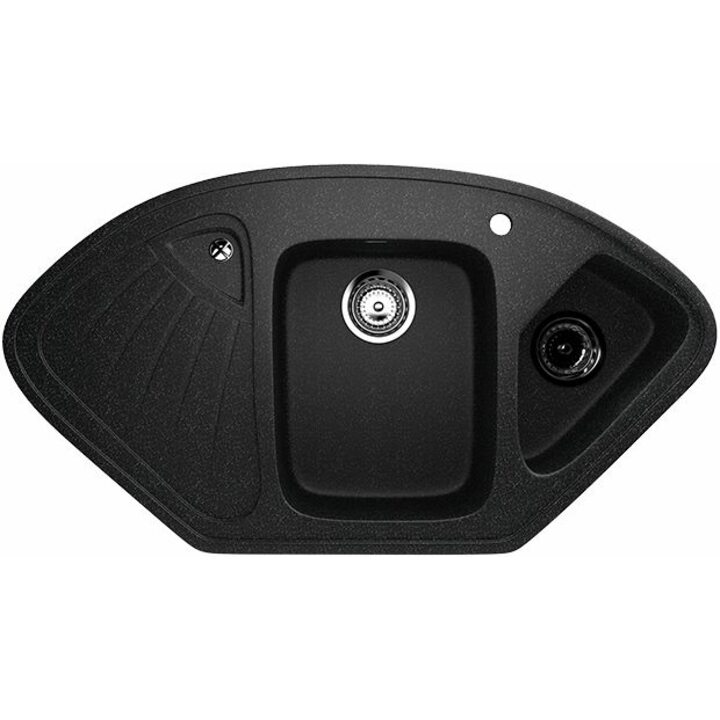 ULGRAN U-501 Кухонная мойка из искусственного камня, 308 Черный