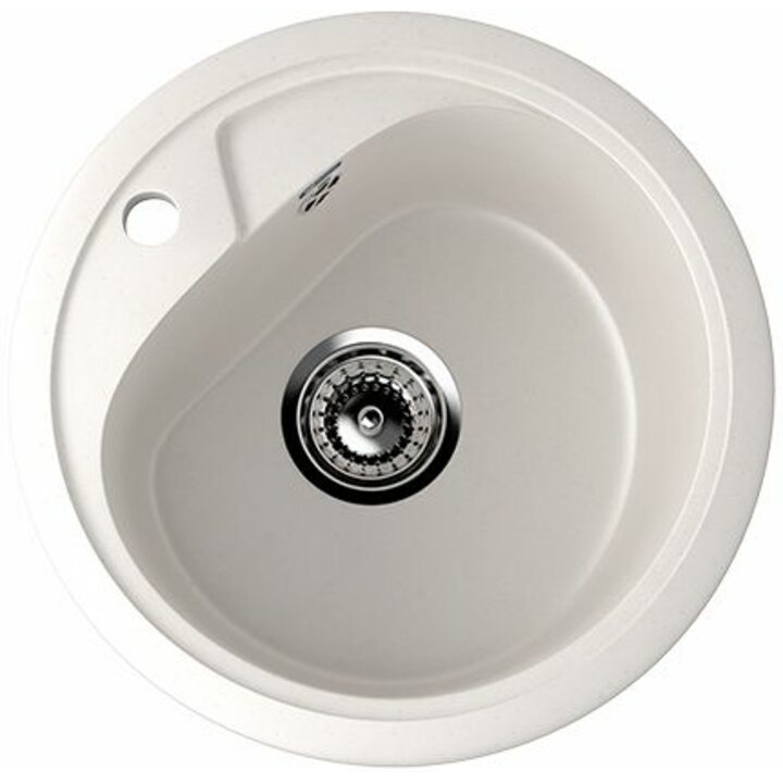 ULGRAN U-500 Кухонная мойка из искусственного камня, 331 Белый