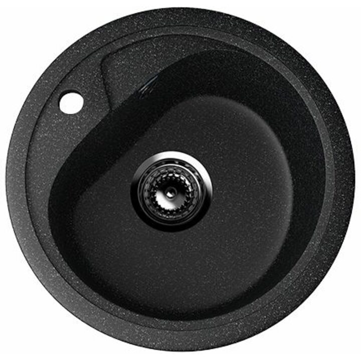 ULGRAN U-500 Кухонная мойка из искусственного камня, 308 Черный