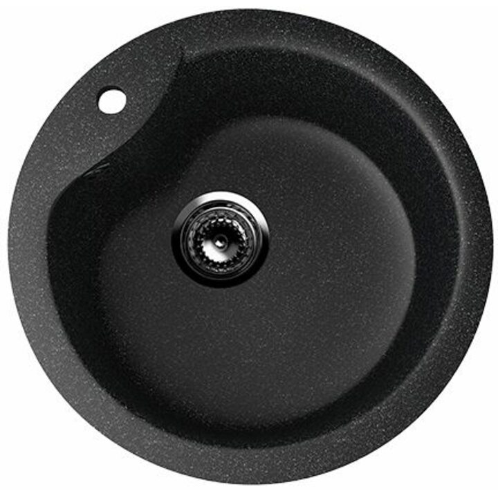 ULGRAN U-102 Кухонная мойка из искусственного камня, 308 Черный