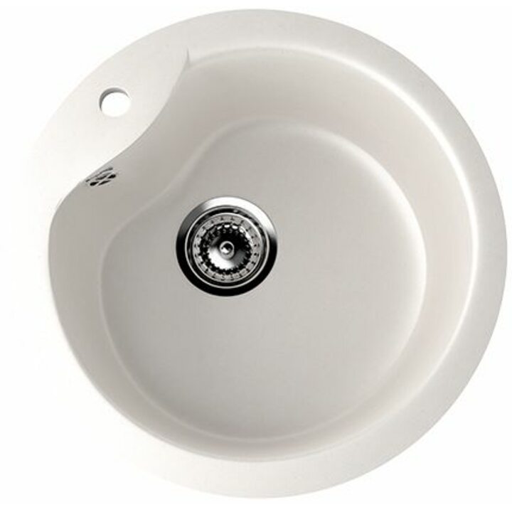 ULGRAN U-102 Кухонная мойка из искусственного камня, 331 Белый