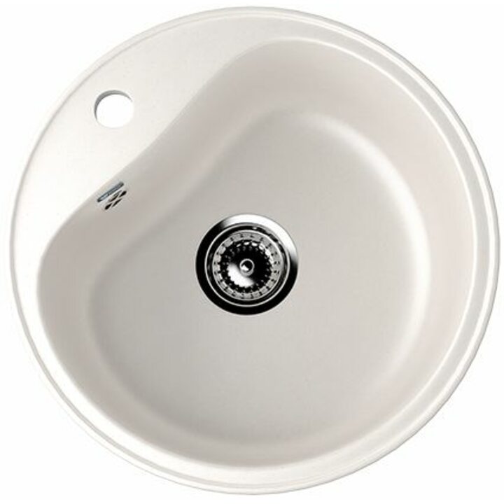 ULGRAN U-100 Кухонная мойка из искусственного камня, 331 Белый