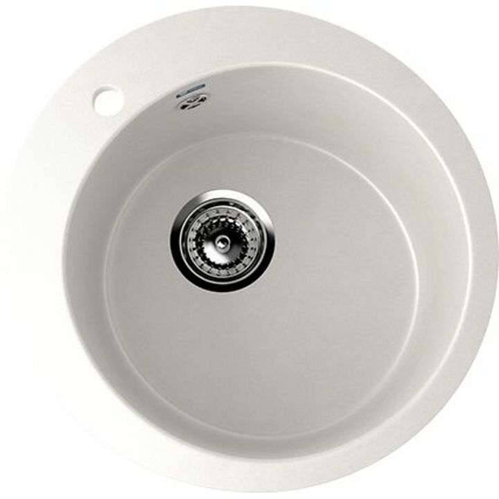 ULGRAN U-405 Кухонная мойка из искусственного камня, 341 Ультра-белый