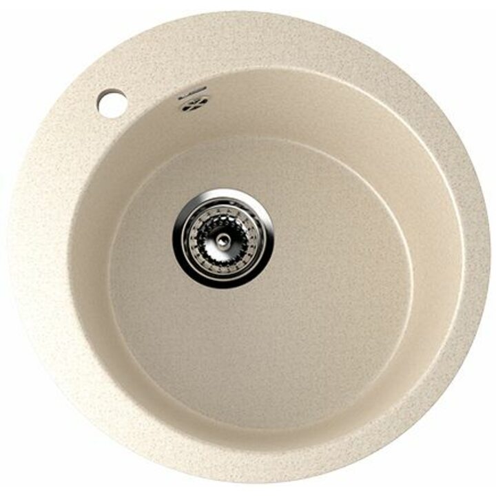 ULGRAN U-405 Кухонная мойка из искусственного камня, 328 Бежевый