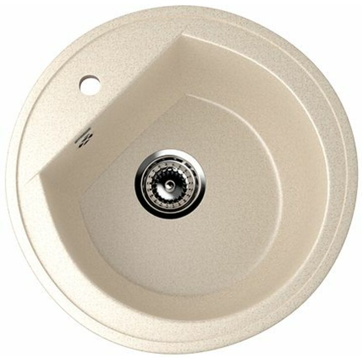 ULGRAN U-103 Кухонная мойка из искусственного камня, 328 Бежевый