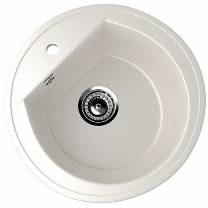 ULGRAN U-103 Кухонная мойка из искусственного камня, 331 Белый