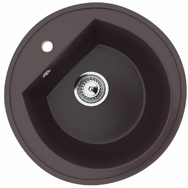 ULGRAN U-103 Кухонная мойка из искусственного камня, 345 Шоколад
