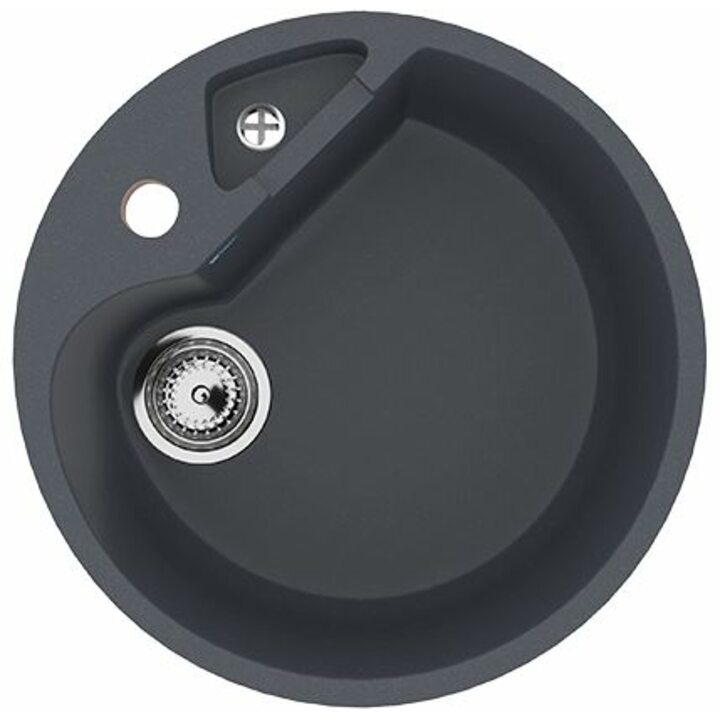 ULGRAN U-108 Кухонная мойка из искусственного камня, 343 Антрацит