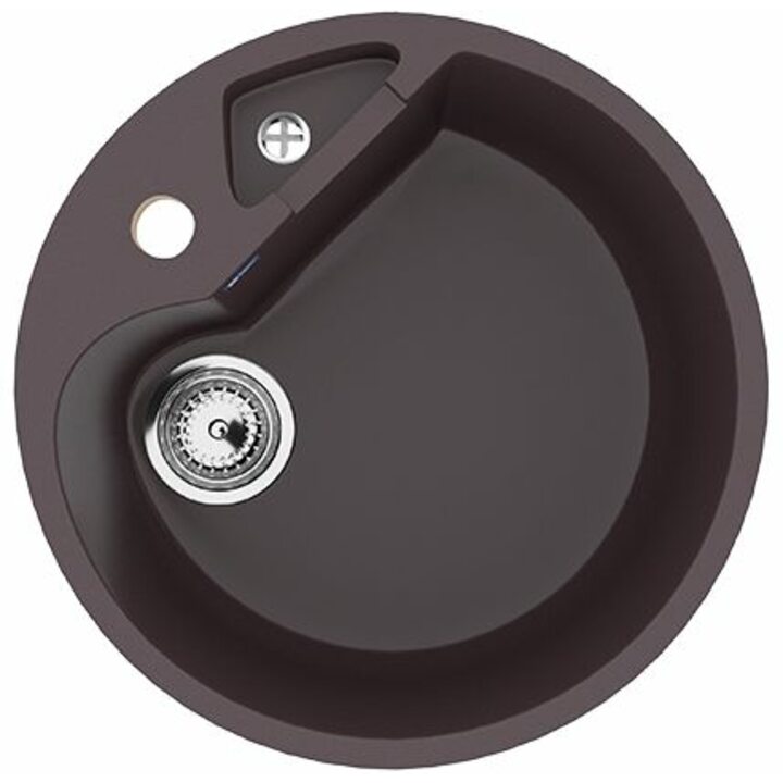 ULGRAN U-108 Кухонная мойка из искусственного камня, 345 Шоколад