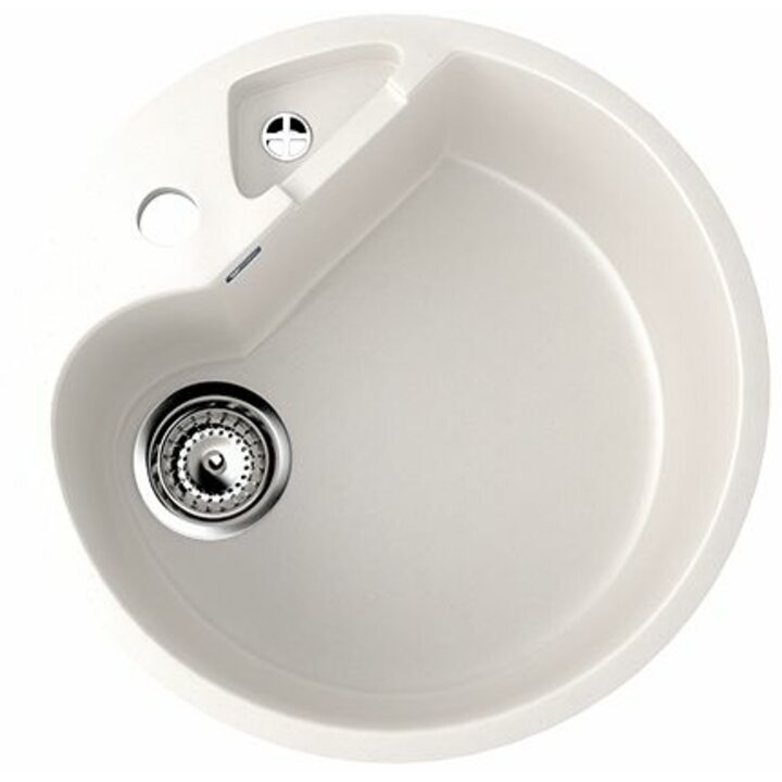 ULGRAN U-108 Кухонная мойка из искусственного камня, 331 Белый