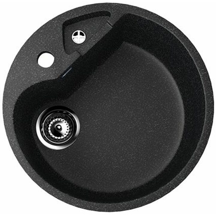 ULGRAN U-108 Кухонная мойка из искусственного камня, 308 Черный