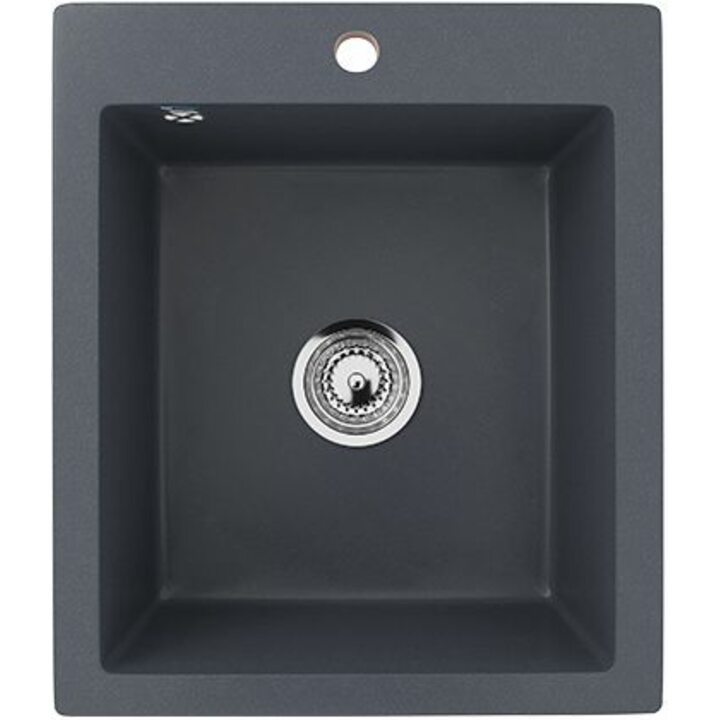 ULGRAN U-404 Кухонная мойка из искусственного камня, 343 Антрацит