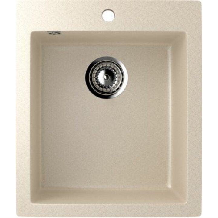 ULGRAN U-404 Кухонная мойка из искусственного камня, 328 Бежевый