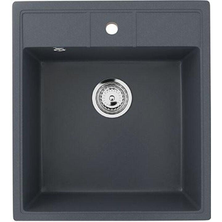 ULGRAN U-406 Кухонная мойка из искусственного камня, 343 Антрацит