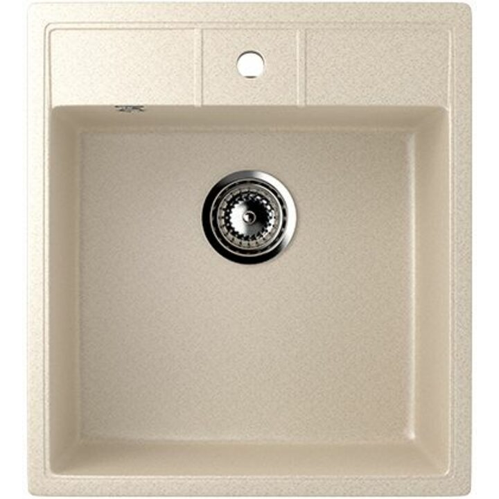 ULGRAN U-406 Кухонная мойка из искусственного камня, 328 Бежевый