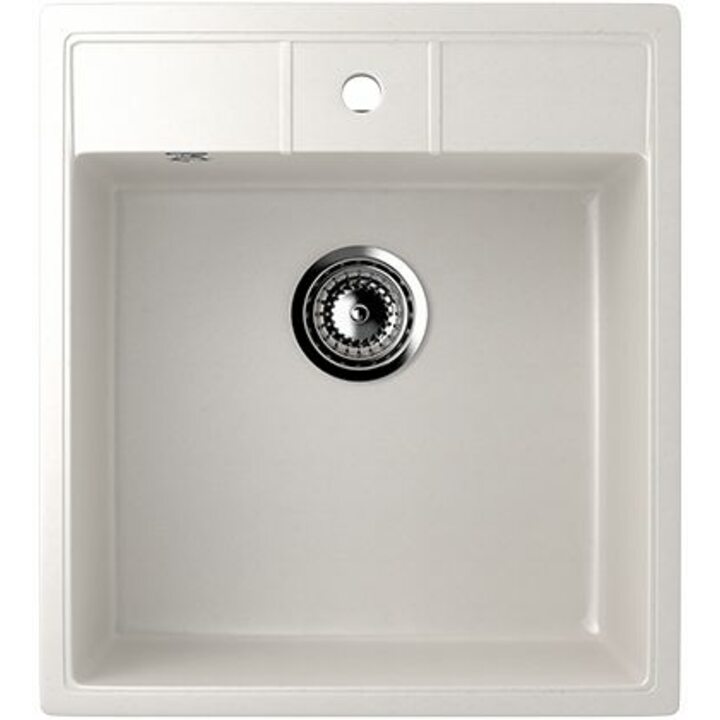 ULGRAN U-406 Кухонная мойка из искусственного камня, 331 Белый