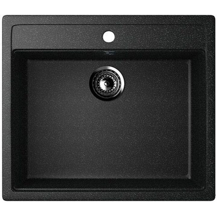 ULGRAN U-104 Кухонная мойка из искусственного камня, 308 Черный