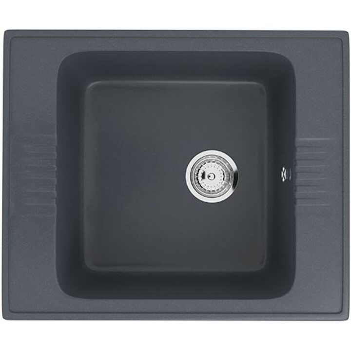 ULGRAN U-204 Кухонная мойка из искусственного камня, 343 Антрацит