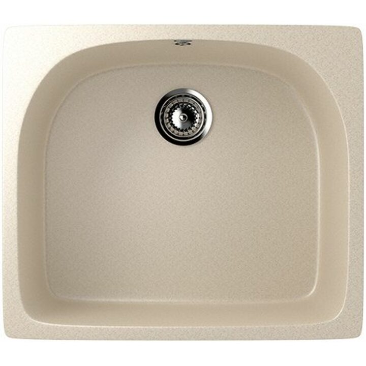ULGRAN U-408 Кухонная мойка из искусственного камня, 328 Бежевый