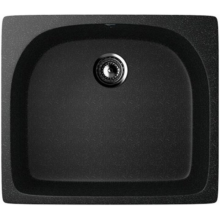 ULGRAN U-408 Кухонная мойка из искусственного камня, 308 Черный