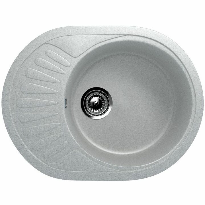 ULGRAN U-107m Кухонная мойка из искусственного камня, 310 Серый