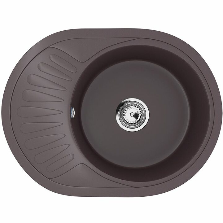 ULGRAN U-107m Кухонная мойка из искусственного камня, 345 Шоколад