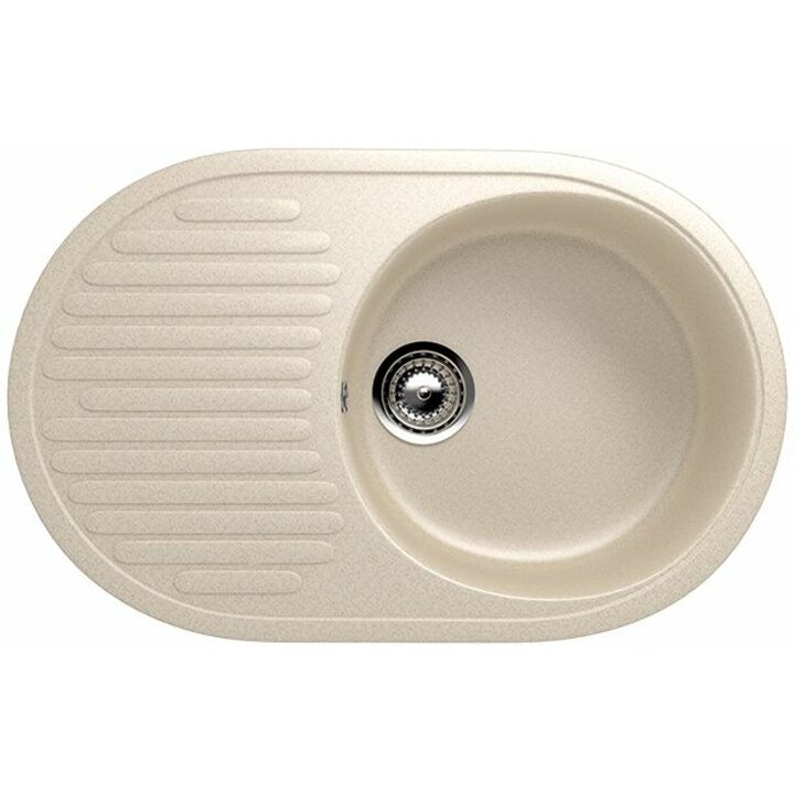 ULGRAN U-107 Кухонная мойка из искусственного камня, 328 Бежевый