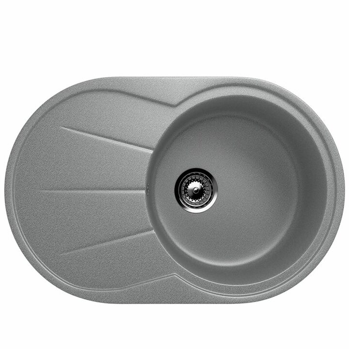 ULGRAN U-503 Кухонная мойка из искусственного камня, 309 Темно-серый